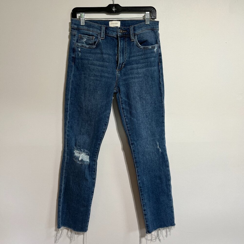 Like New Favorite Daughter Denim, The Erin High Rise Slim Straight, 28" waist